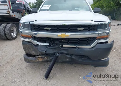 2017 Chevrolet Silverado Wt из США, поврежденный, VIN 1GCVKNEH9HZ343134